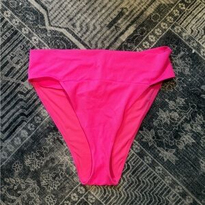 Aerie Neon Pink Bikini Bottom